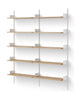 Slova knihovny New Works Library 1900, Oak/White