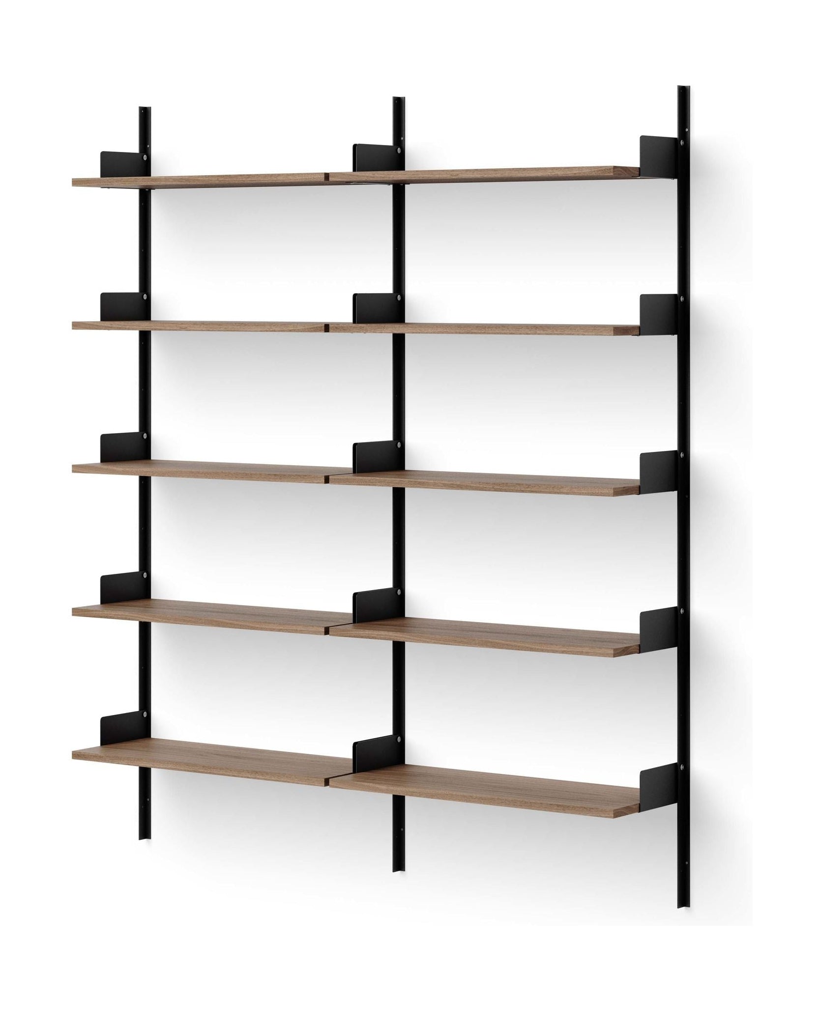 [product_category]-New Works Library Shelf 1900, Walnut/Black-New Works-5712826419922-41992-NEW-1