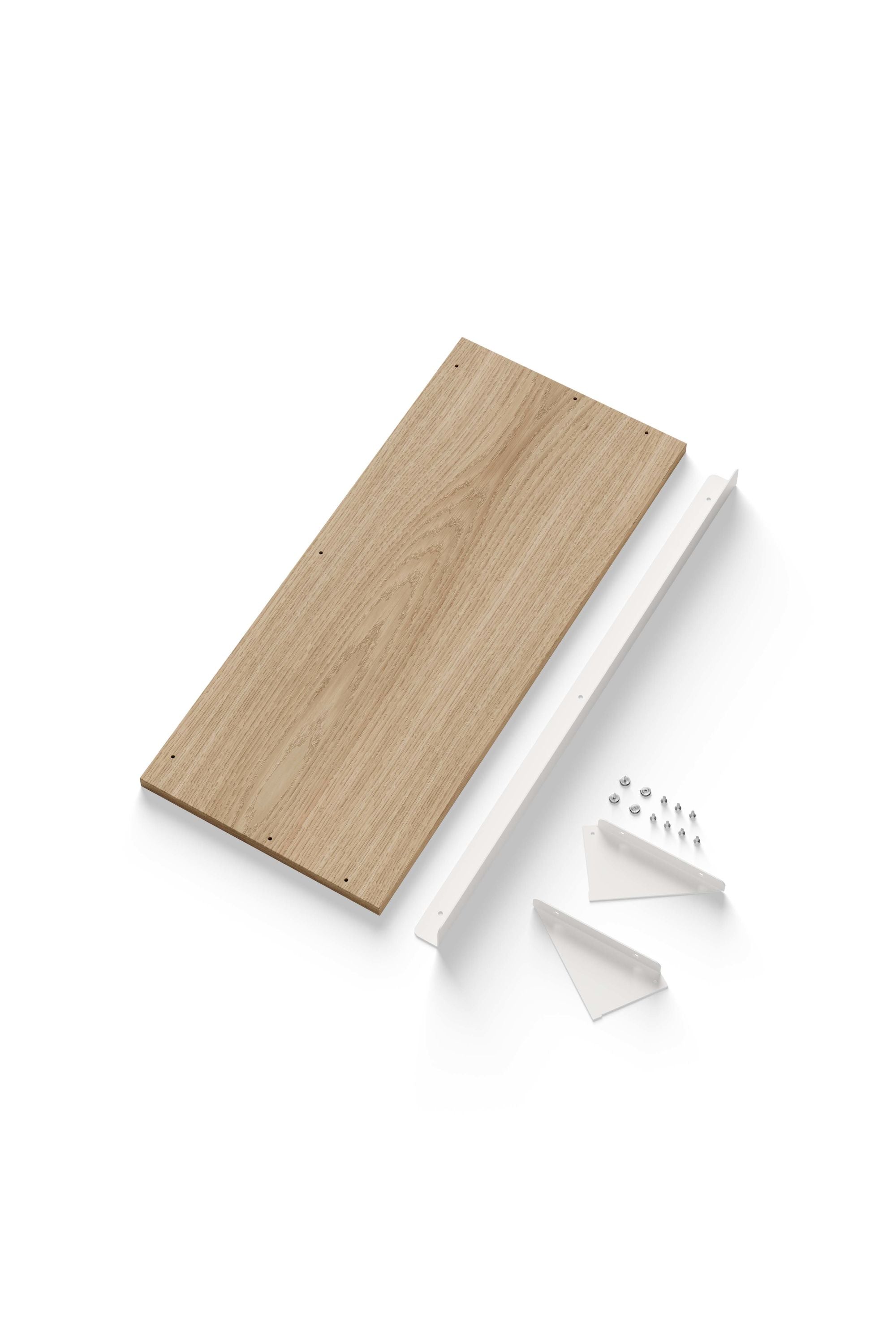 [product_category]-New Works Magazine Shelf Kit, Oak/White-New Works-5712826419496-41949-NEW-2