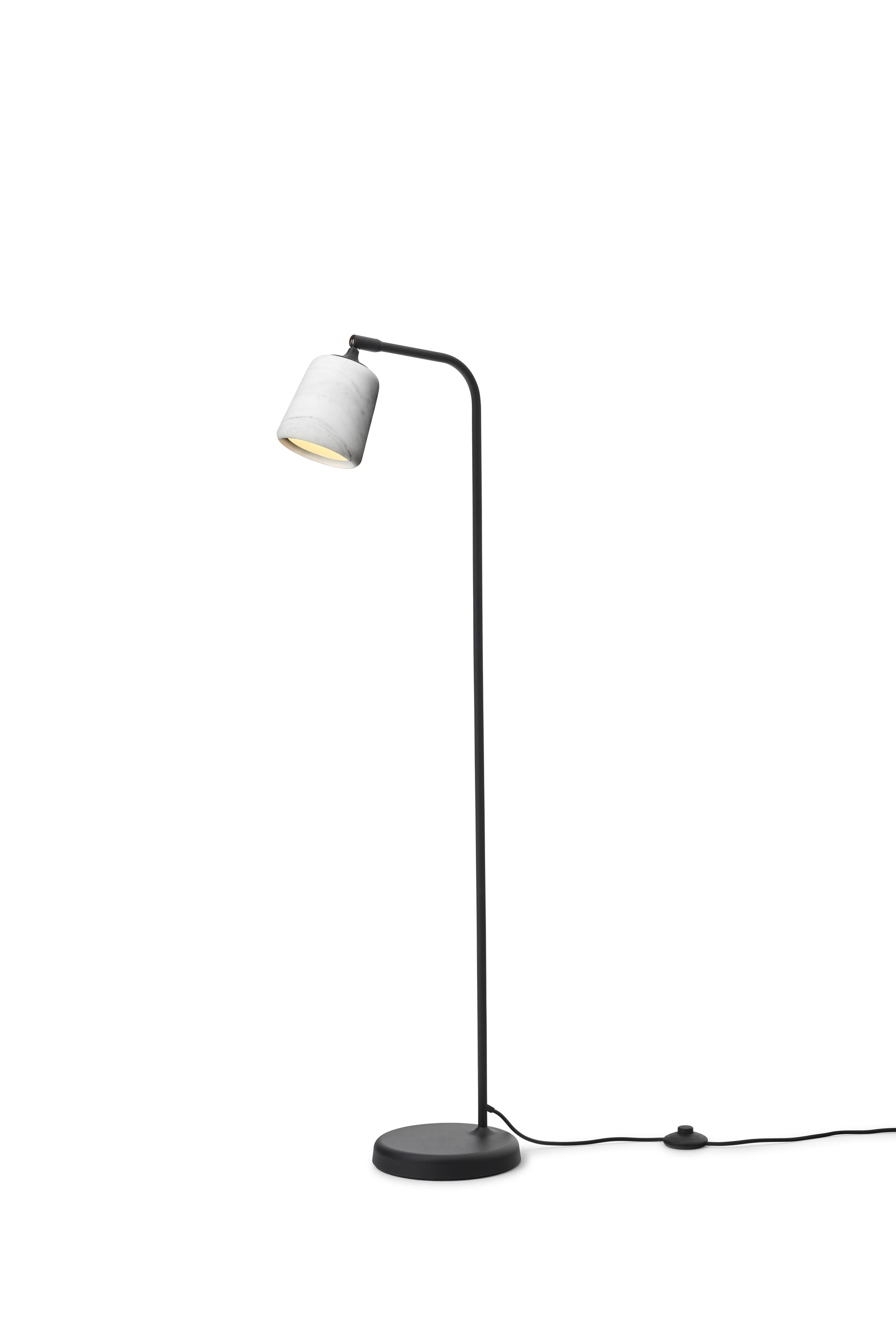 [product_category]-New Works Material Floor Lamp Marble, White-New Works-5712826214190-21419-NEW-2
