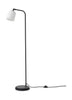 Nová díla materiálového podlahového lampa bílá