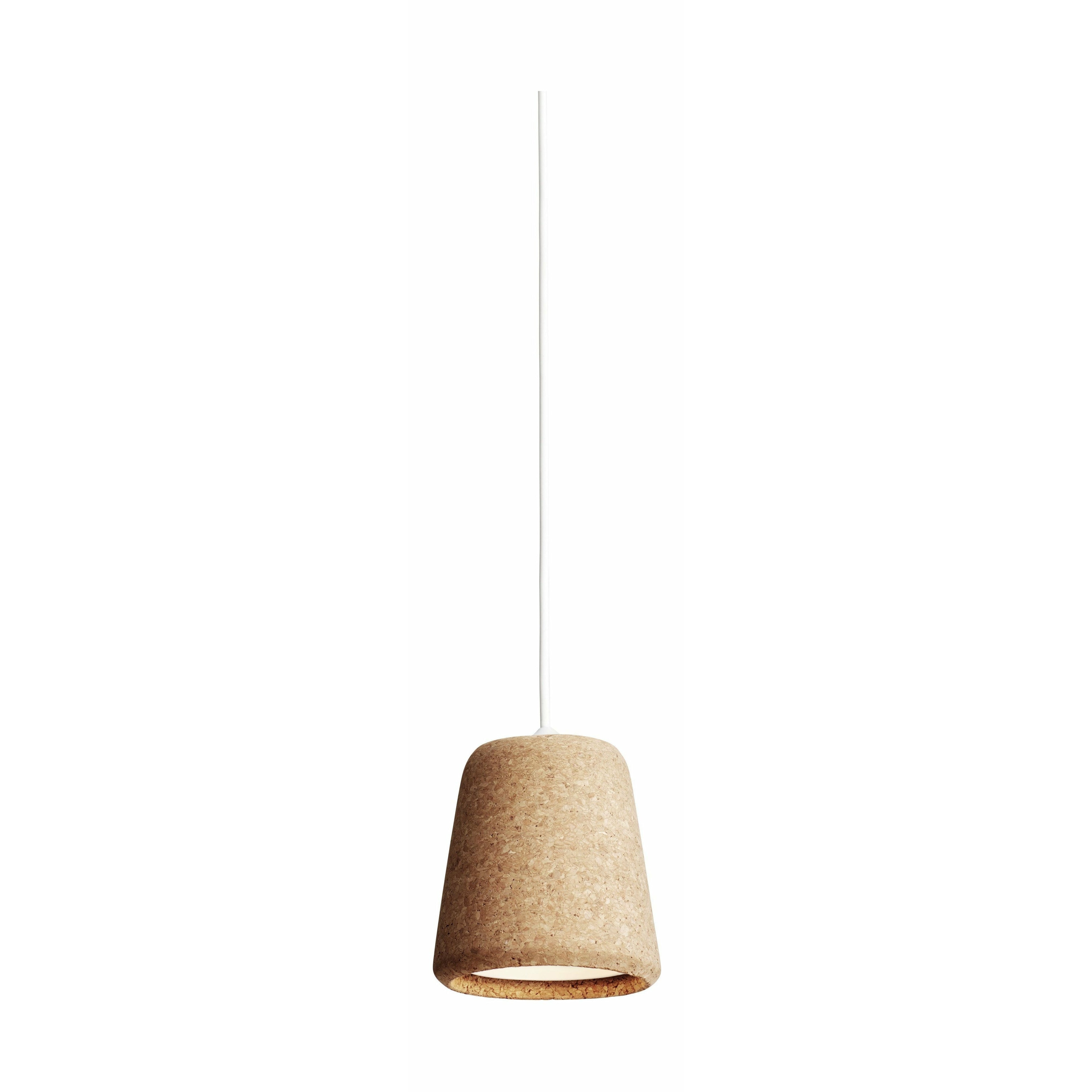 [product_category]-New Works Material Pendant, Natural Cork/White Fitting-New Works-5712826201107-20110-NEW-1