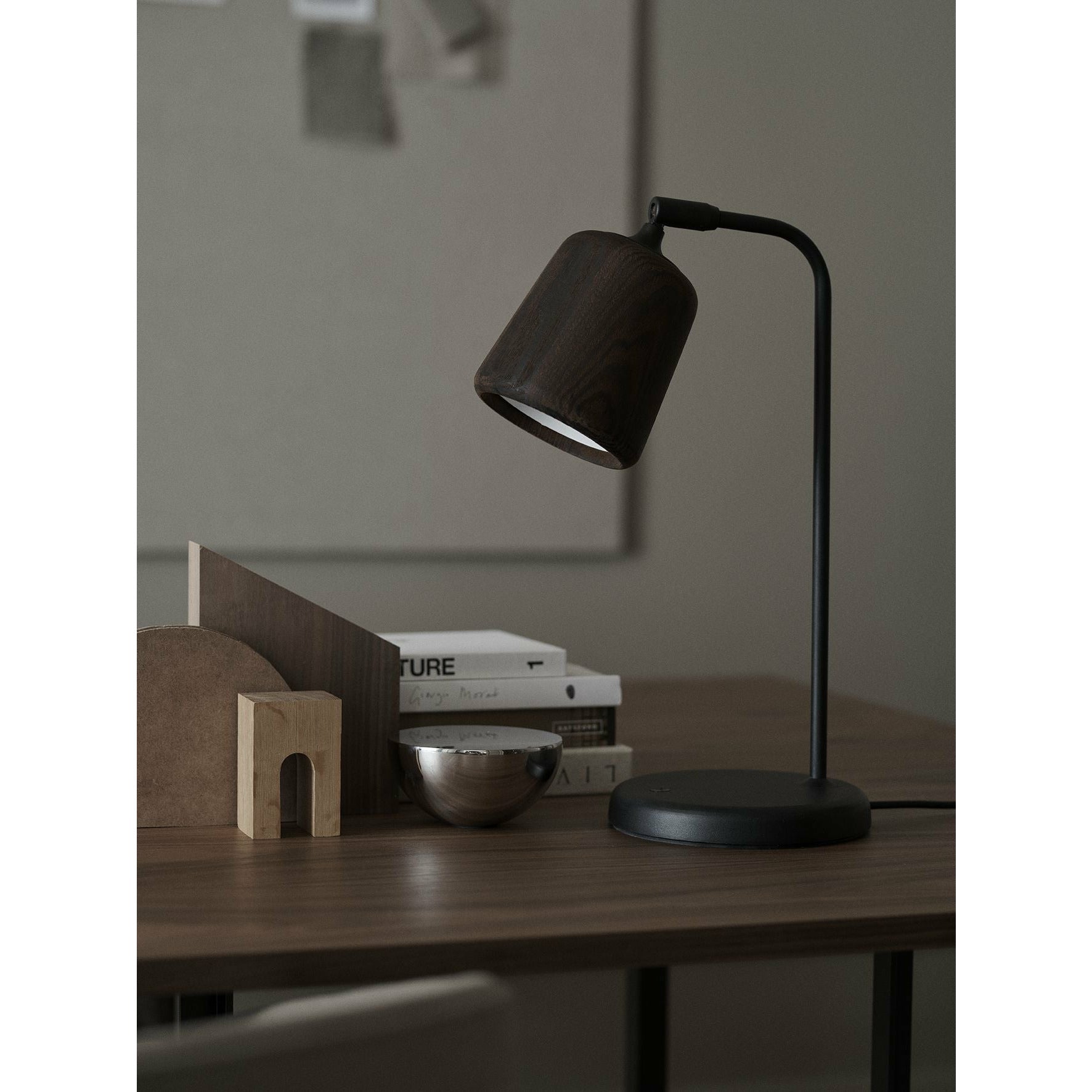 [product_category]-New Works Material Table Lamp, Smoked Oak-New Works-5712826201336-20133-NEW-2