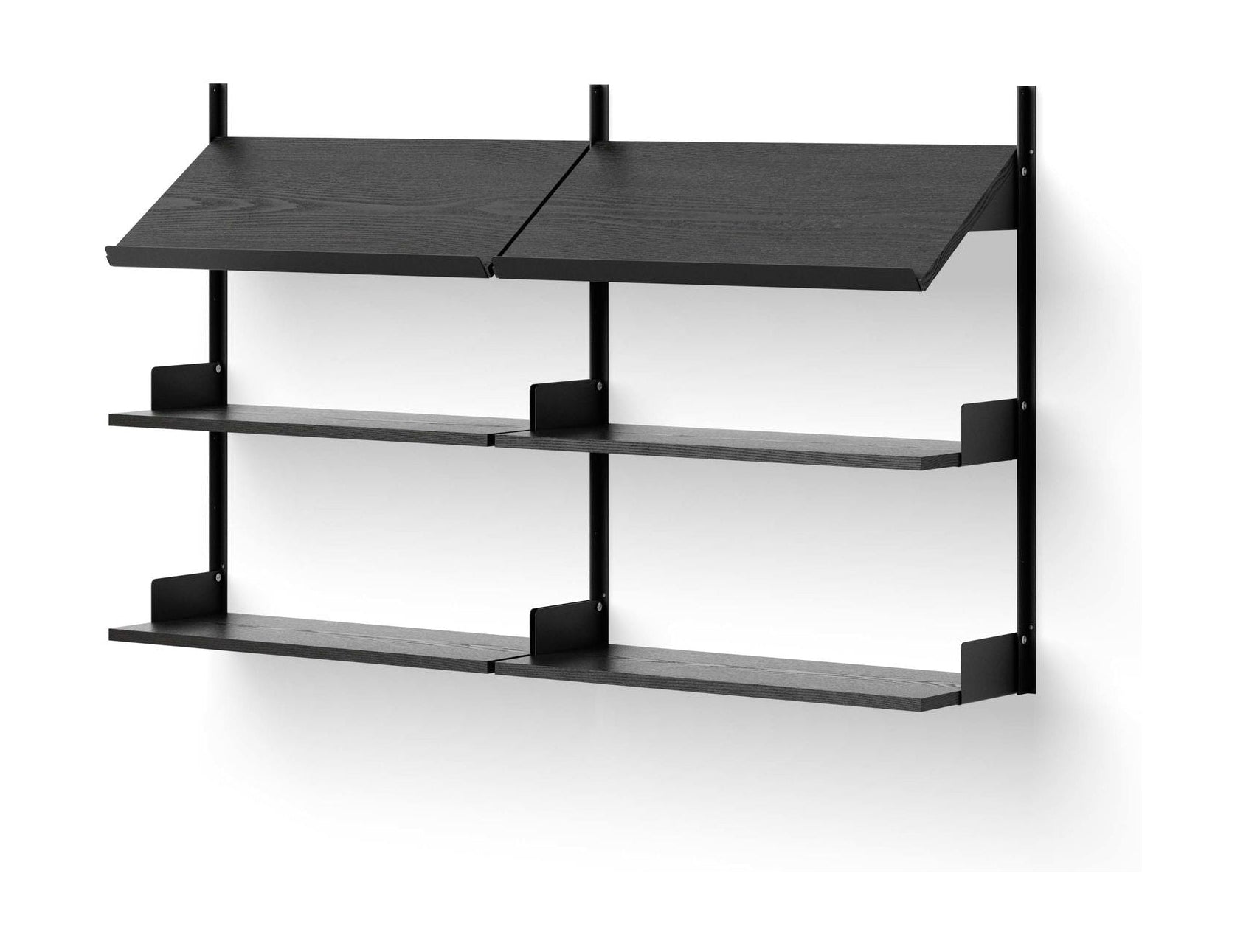 [product_category]-New Works Office Shelf 900, Black Ash/Black-New Works-5712826419816-41981-NEW-1