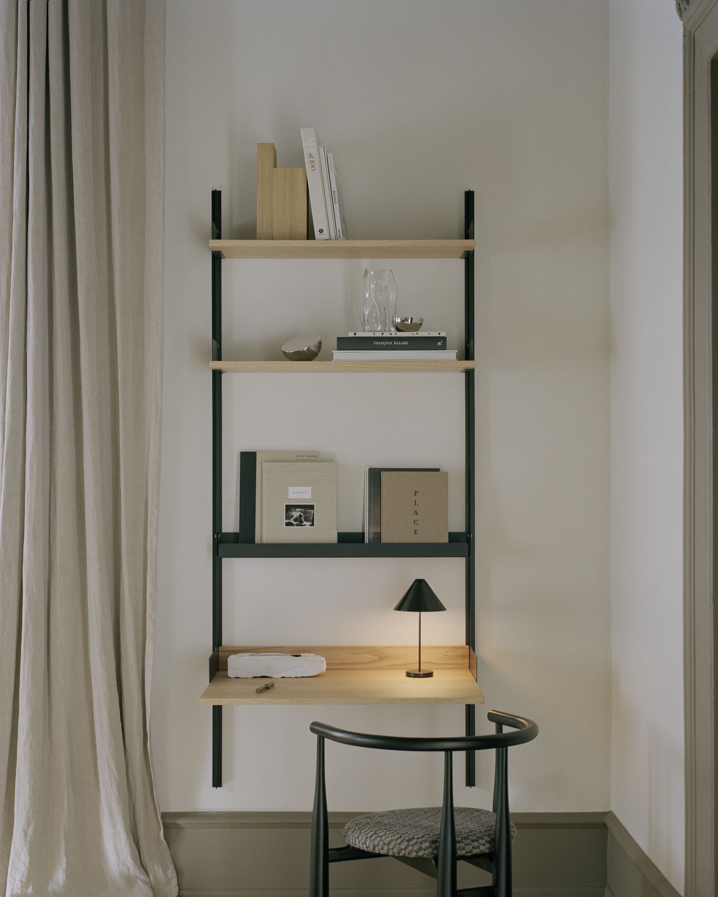 [product_category]-New Works Study Shelf 1900, Oak/Black-New Works-5712826419793-41979-NEW-3