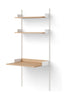 Studium New Works Study Shelf 1900, Oak/White