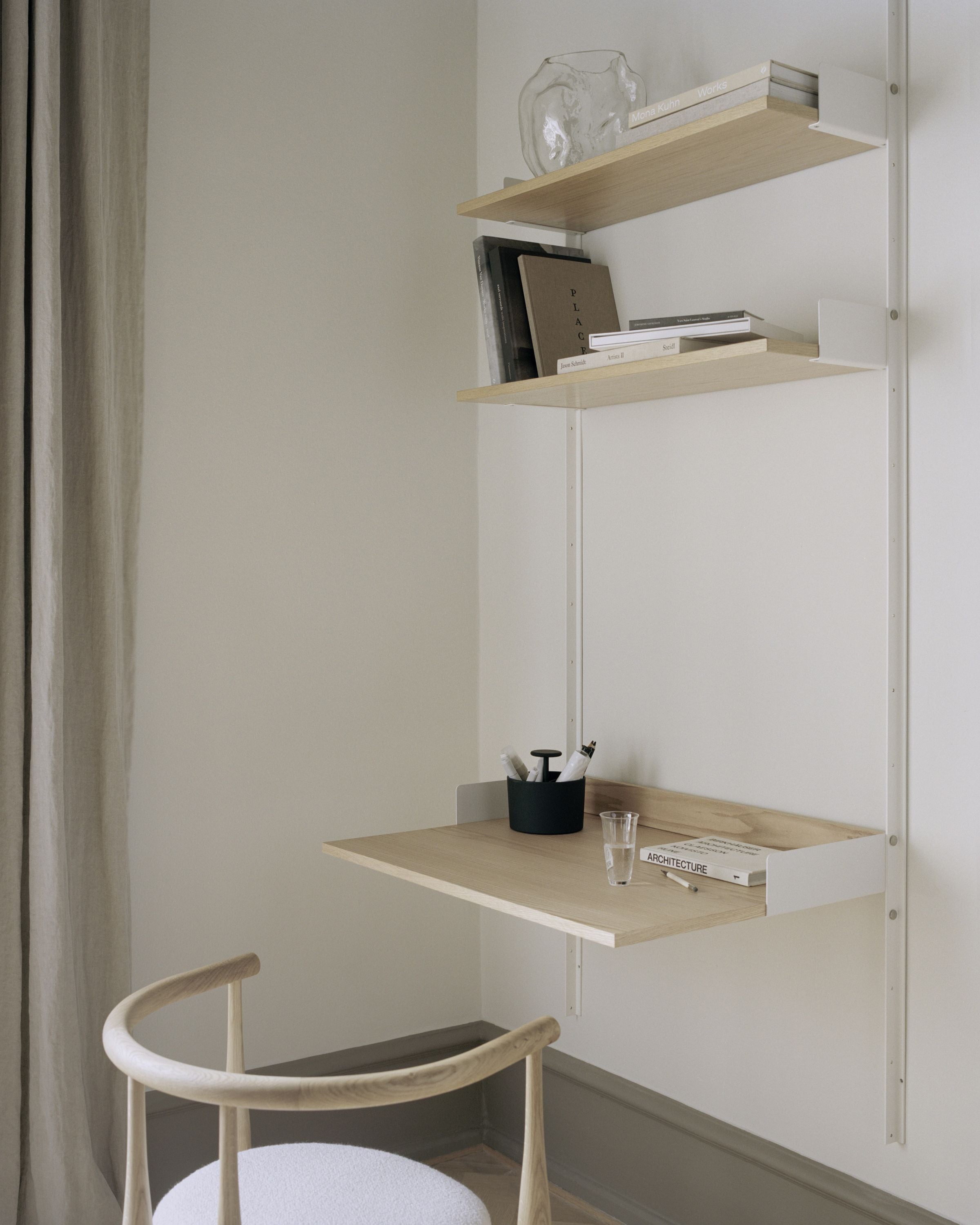 [product_category]-New Works Study Shelf 1900, Oak/White-New Works-5712826419151-41915-NEW-3