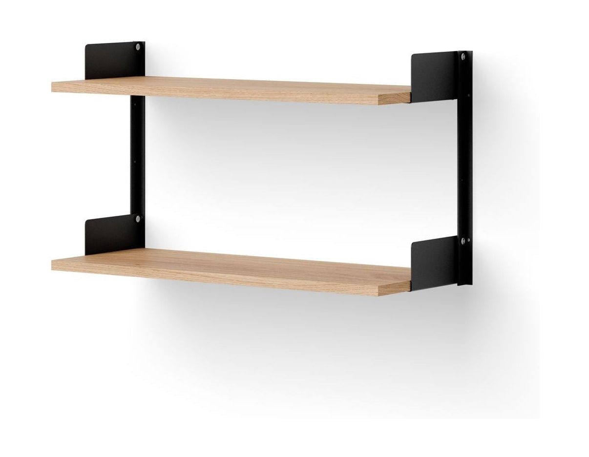 [product_category]-New Works Wall Shelf 450, Oak Black-New Works-5712826419588-41958-NEW-1