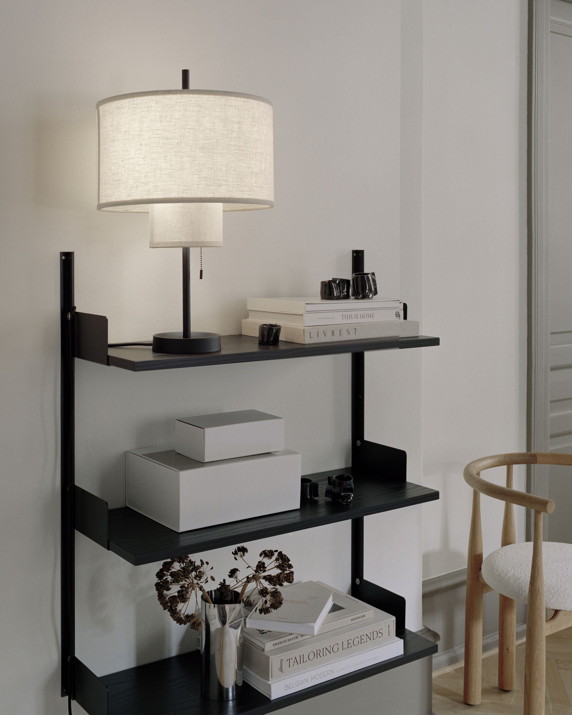 [product_category]-New Works Wall Shelf 900, Black Ash/Black-New Works-5712826419229-41922-NEW-3