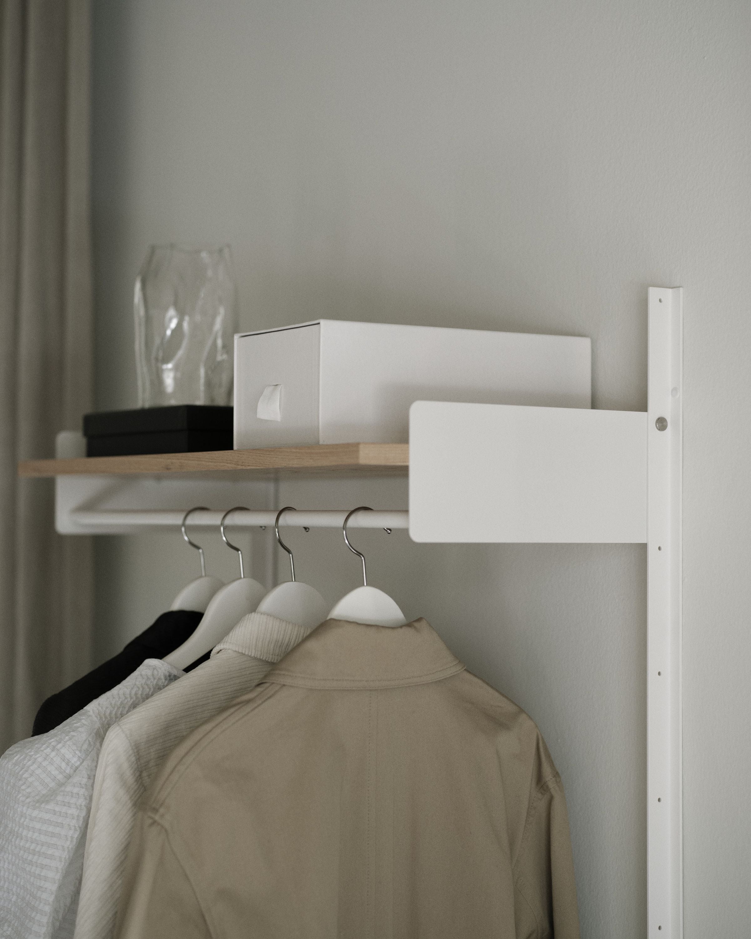 [product_category]-New Works Wardrobe Shelf 1, Oak/White-New Works-5712826419724-41972-NEW-2