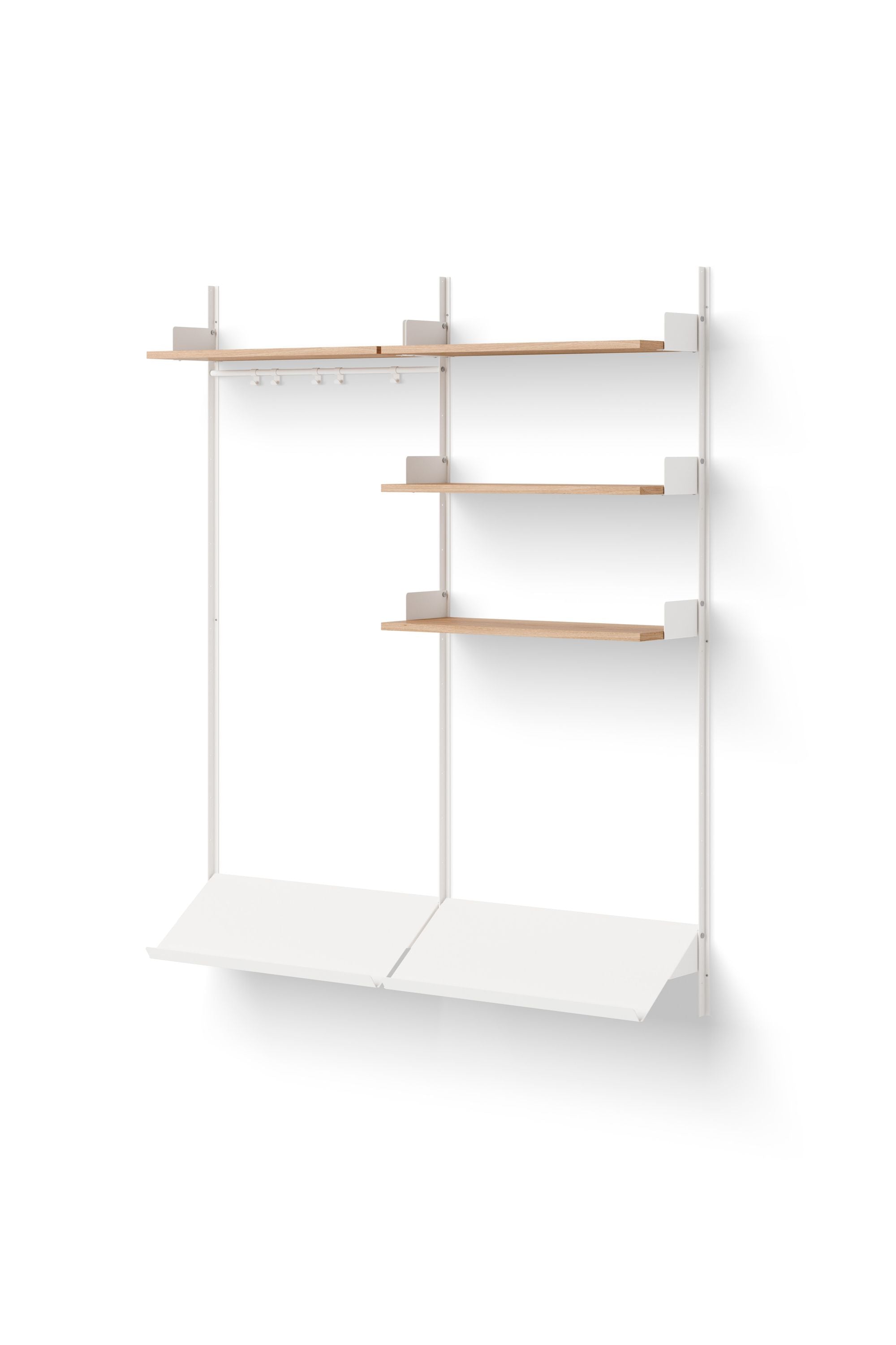 [product_category]-New Works Wardrobe Shelf 3, White/White-New Works-5712826419632-41963-NEW-2
