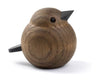 Novoform Design Baby Sparrow Dekorativní postava, tmavě zbarvený dub