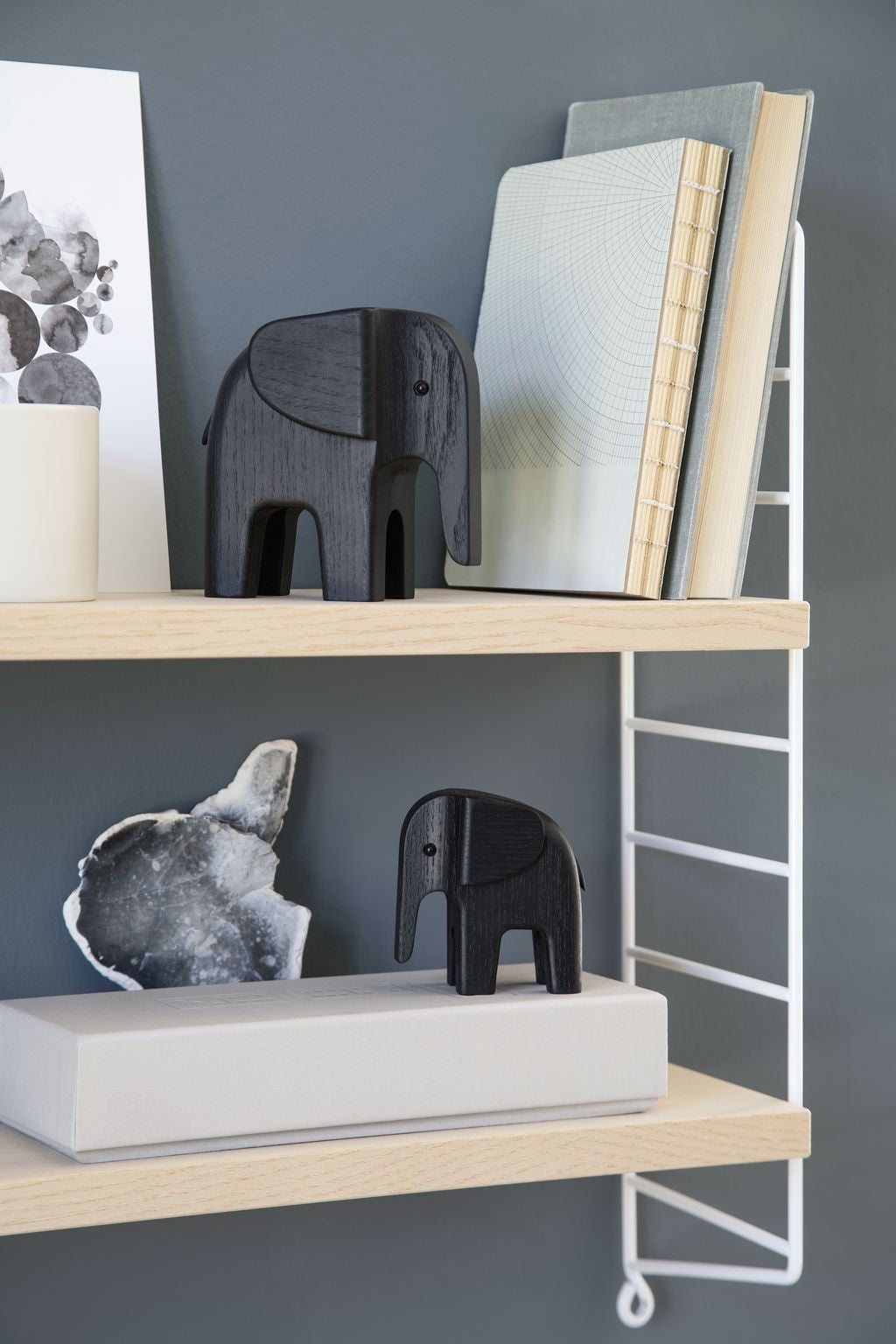 [product_category]-Novoform Design Elephant Decorative Figure, Ash Black-Novoform Design-5710435180066-201806-NOV-3