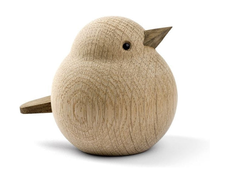 [product_category]-Novoform Design Mama Sparrow Decorative Figure, Natural Oak-Novoform Design-5710435170067-201706-NOV-1