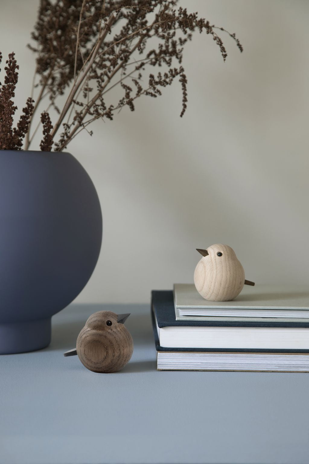 [product_category]-Novoform Design Mama Sparrow Decorative Figure, Natural Oak-Novoform Design-5710435170067-201706-NOV-7