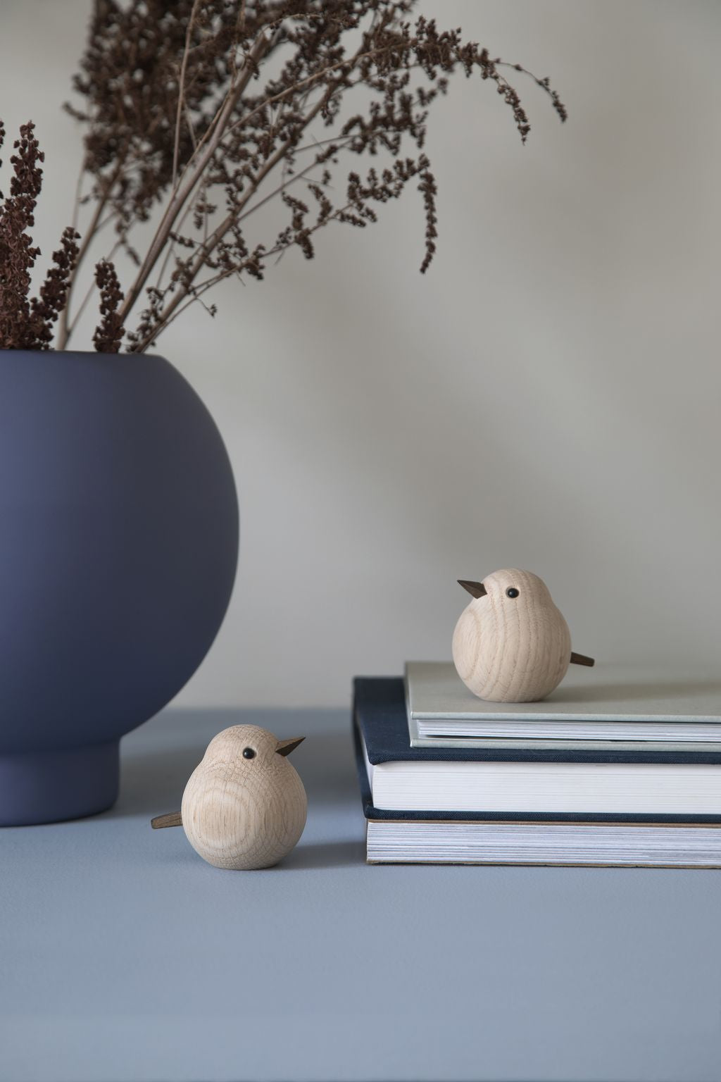[product_category]-Novoform Design Mama Sparrow Decorative Figure, Natural Oak-Novoform Design-5710435170067-201706-NOV-8