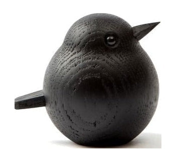[product_category]-Novoform Design Mini Sparrow Decorative Figure, Black Stained Oak-Novoform Design-5710435170159-201715-NOV-1
