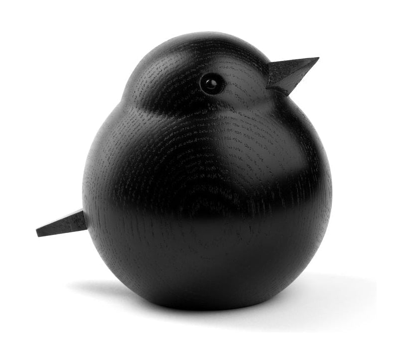 [product_category]-Novoform Design Papa Sparrow Decorative Figure, Black Stained Oak-Novoform Design-5710435170104-201710-NOV-1