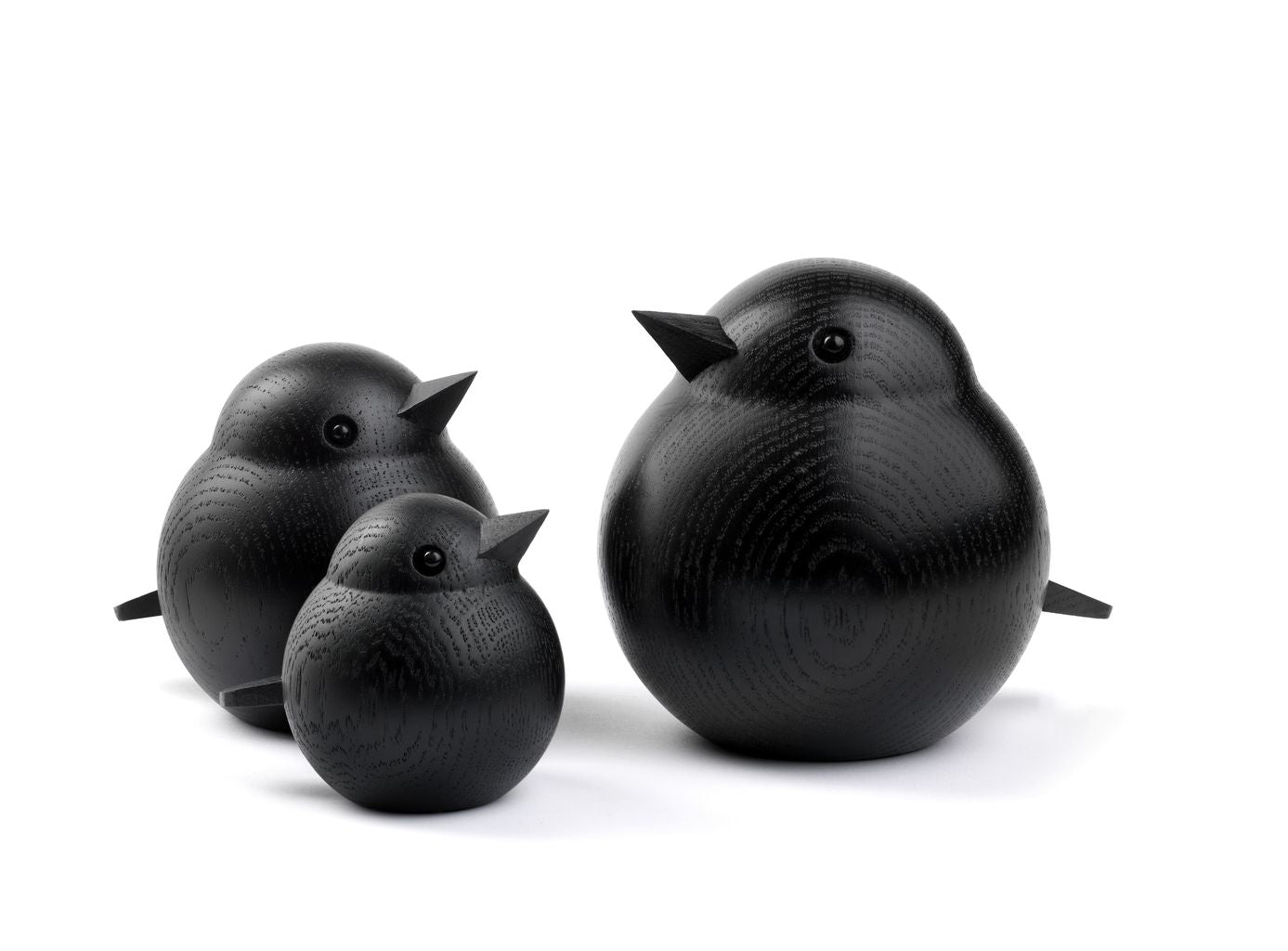 [product_category]-Novoform Design Papa Sparrow Decorative Figure, Black Stained Oak-Novoform Design-5710435170104-201710-NOV-3