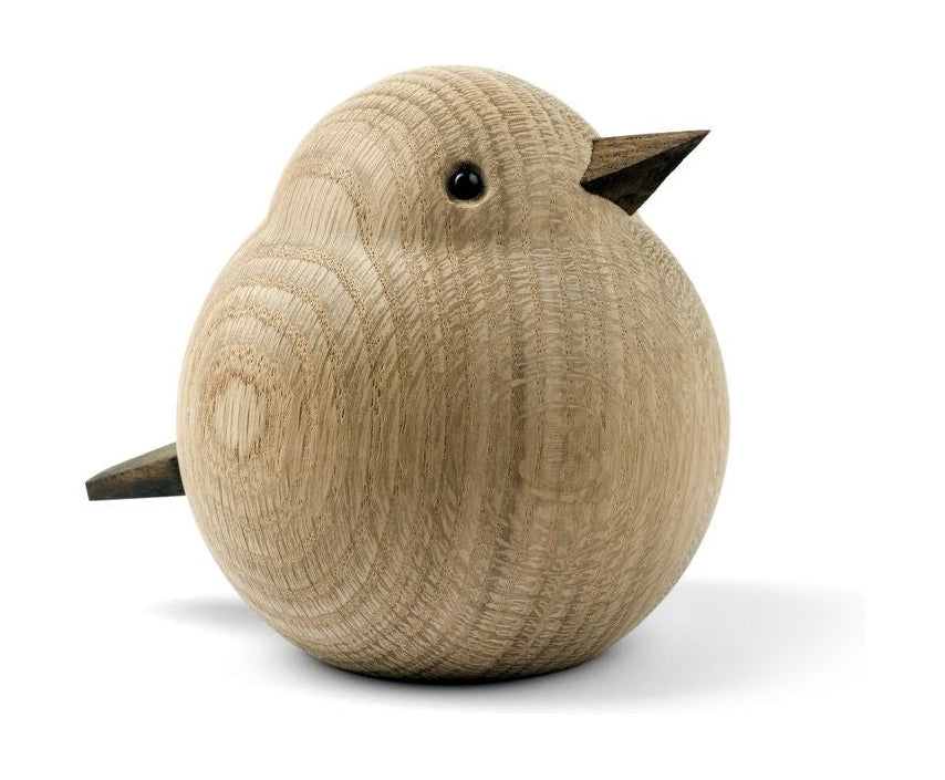 [product_category]-Novoform Design Papa Sparrow Decorative Figure, Natural Oak-Novoform Design-5710435170074-201707-NOV-1