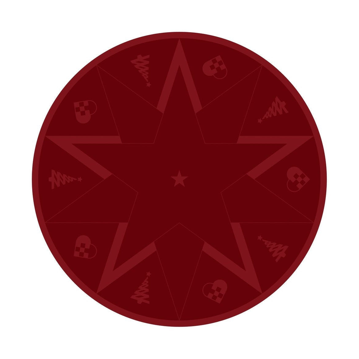 [product_category]-Novoform Design Stars Christmas Carpet, Advent Red-Novoform Design-5710435601004-601000-NOV-1