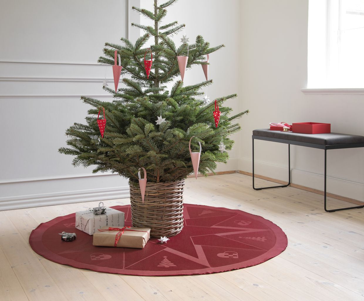 [product_category]-Novoform Design Stars Christmas Carpet, Advent Red-Novoform Design-5710435601004-601000-NOV-3