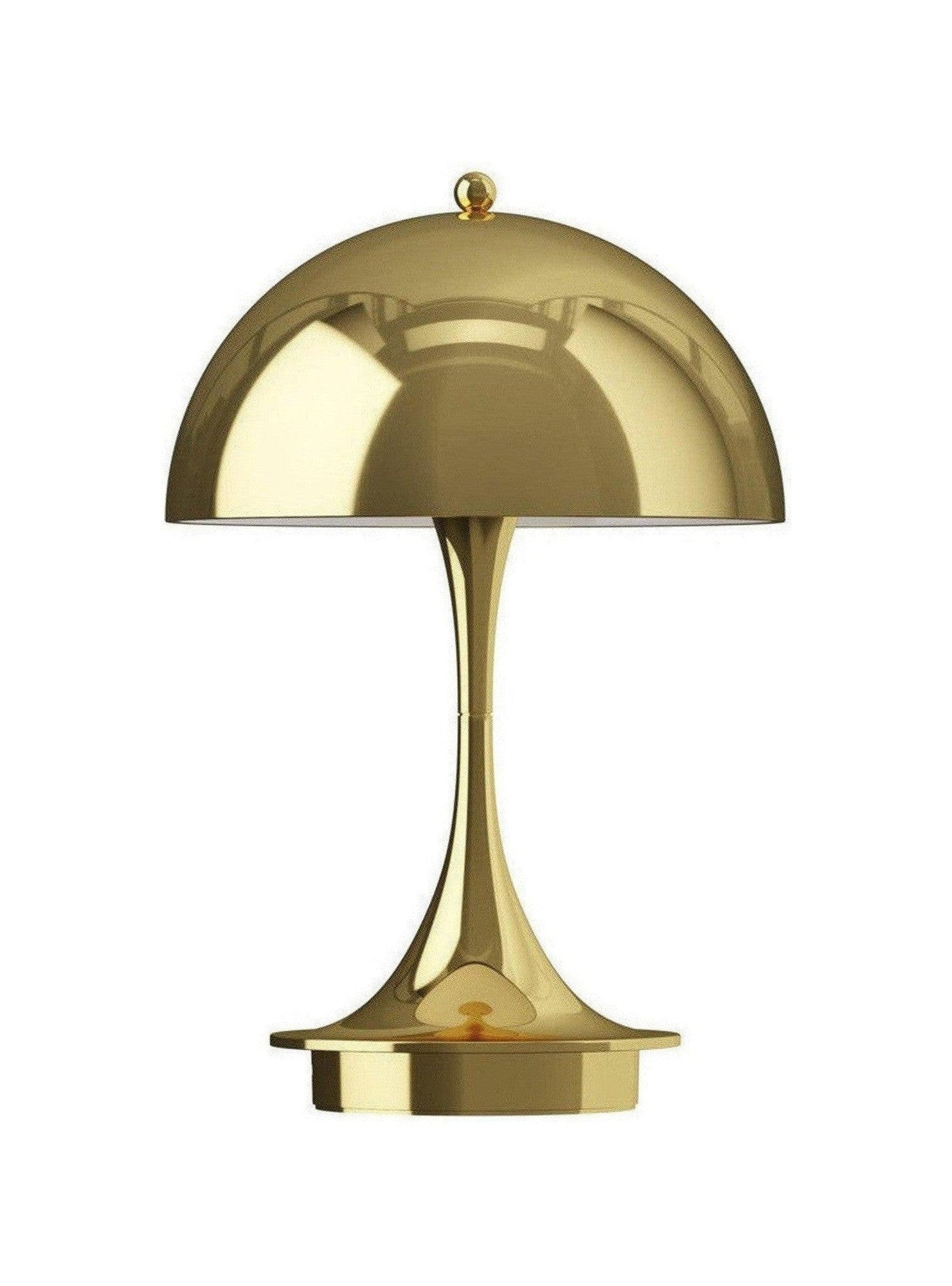 Louis Poulsen Panthella 160 Portable Table Lamp V3, Brass Metallised