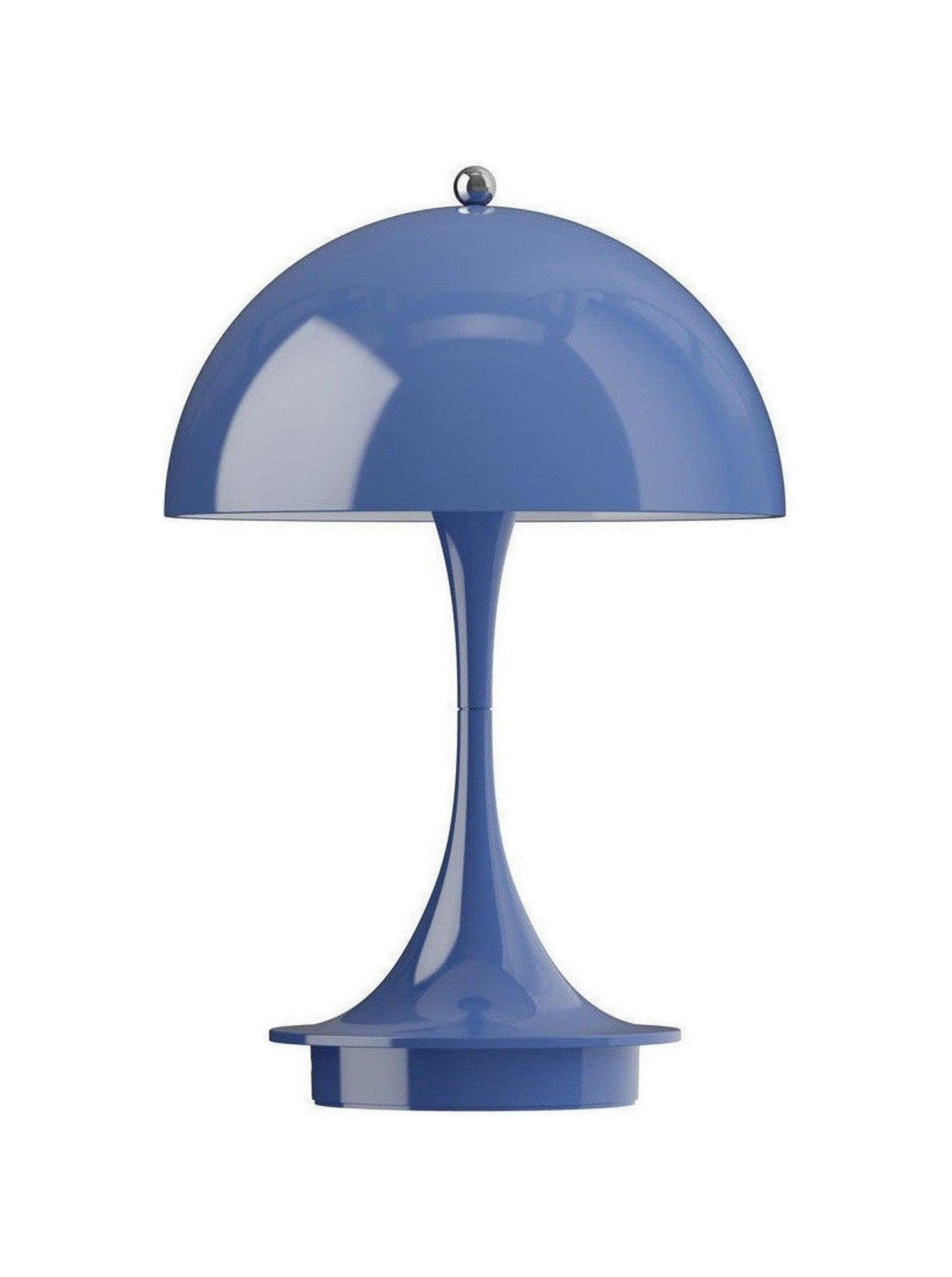 Louis Poulsen Panthella 160 Portable Table Lamp V3, Opaque Indigo Blue