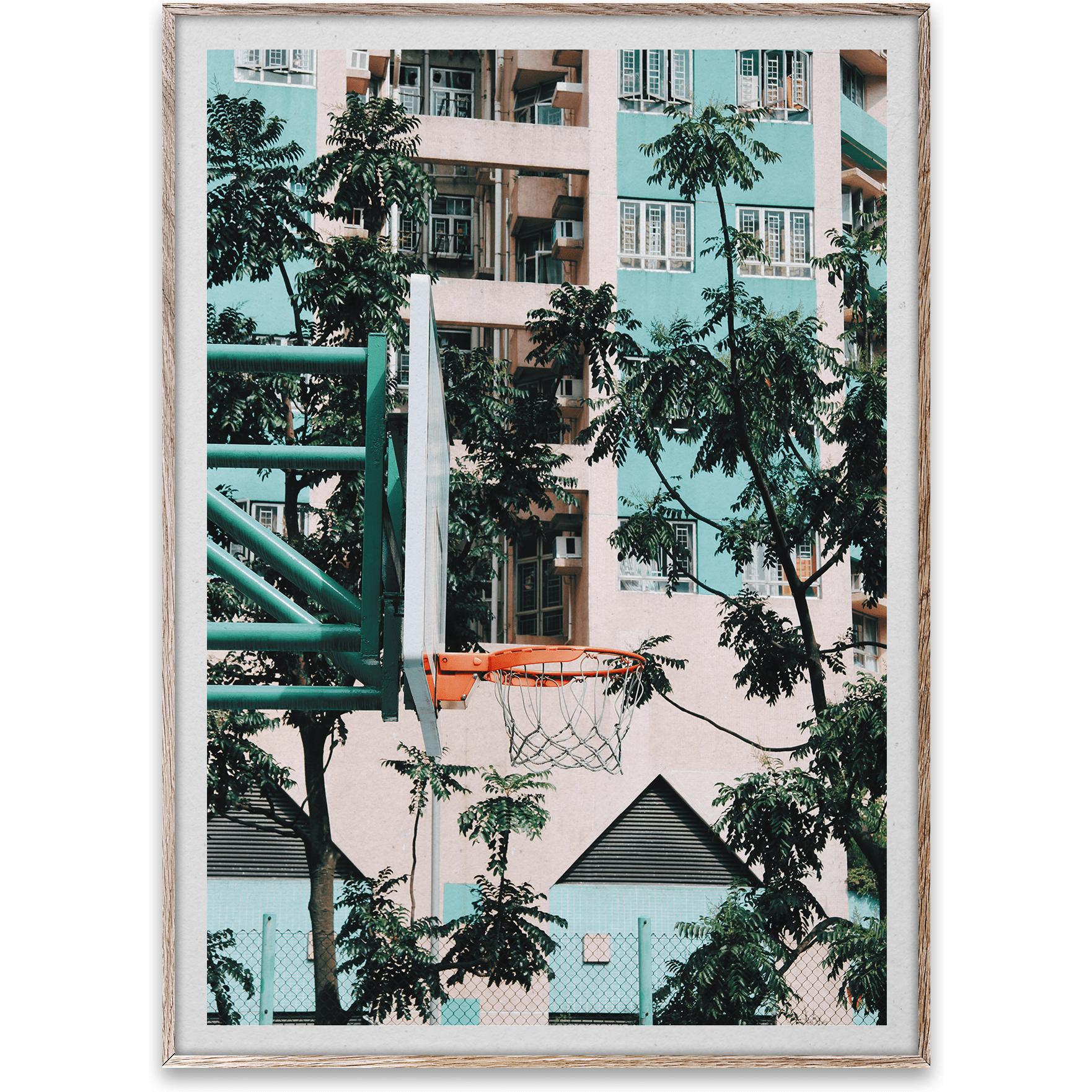 [product_category]-Paper Collective Cities Of Basketball 01, Hong Kong Poster, 50x70 Cm-Paper Collective-5713450005246-10126-PAP-1