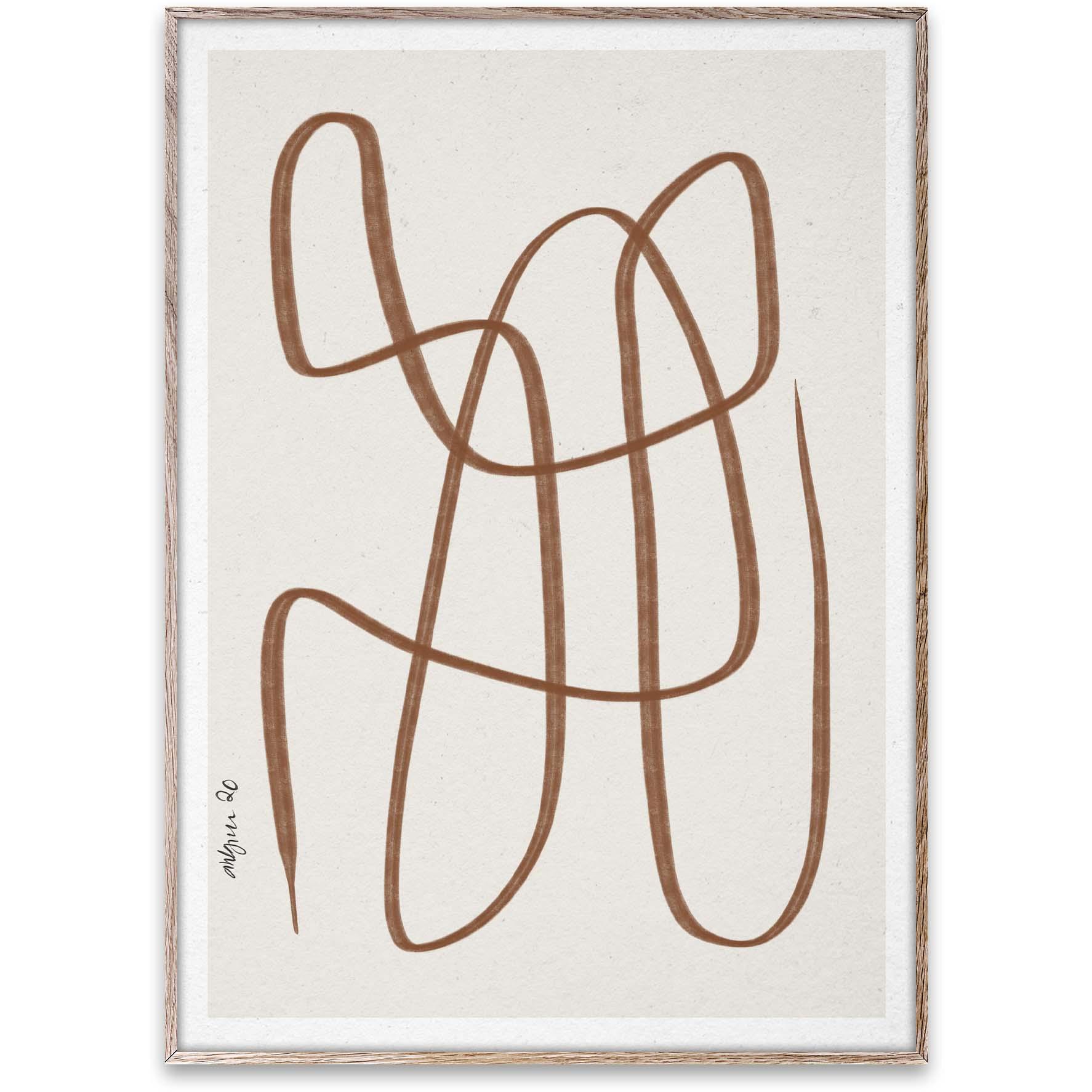 [product_category]-Paper Collective Different Ways Poster 50x70 Cm, Brown-Paper Collective-5713450011278-15082-PAP-1