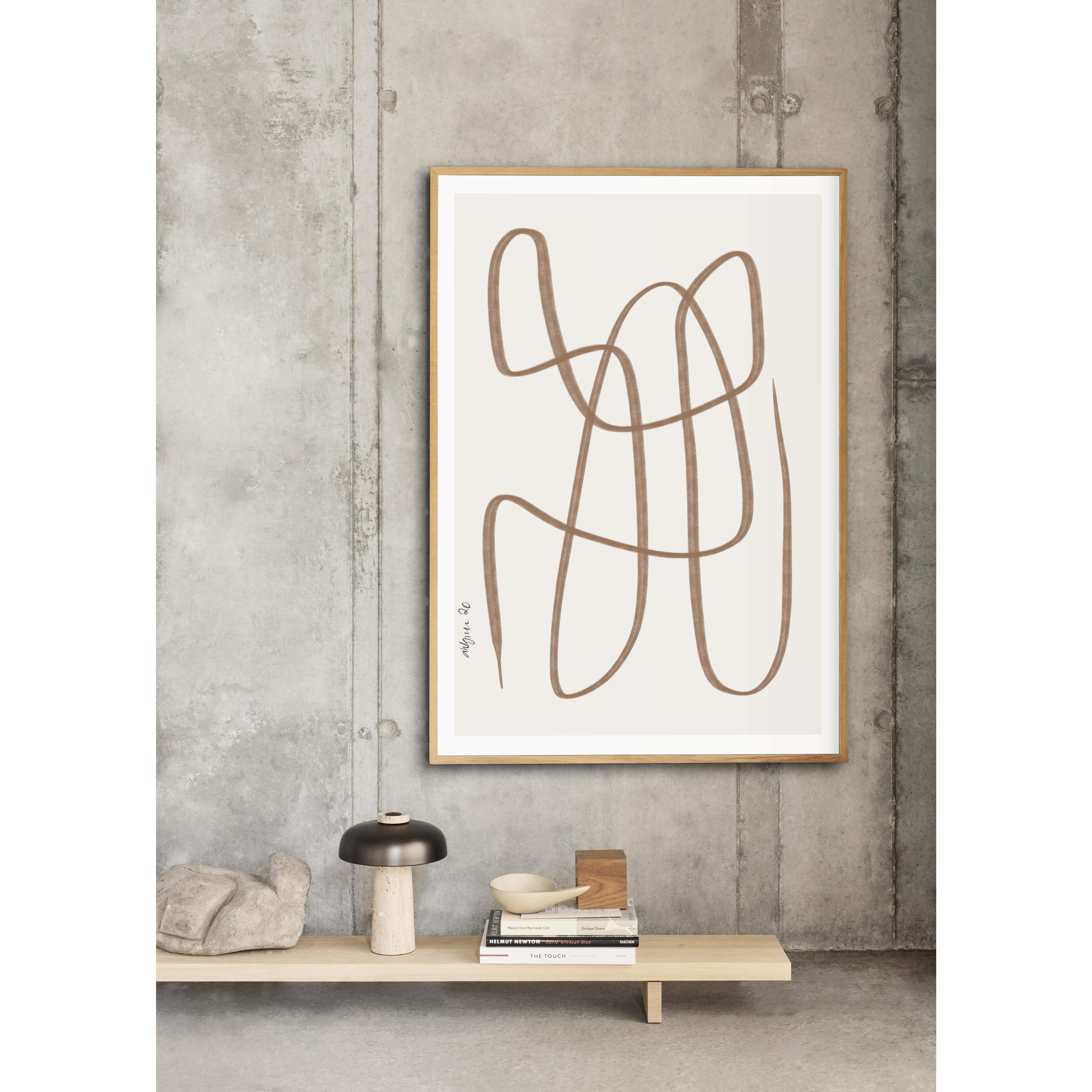 [product_category]-Paper Collective Different Ways Poster 50x70 Cm, Brown-Paper Collective-5713450011278-15082-PAP-4