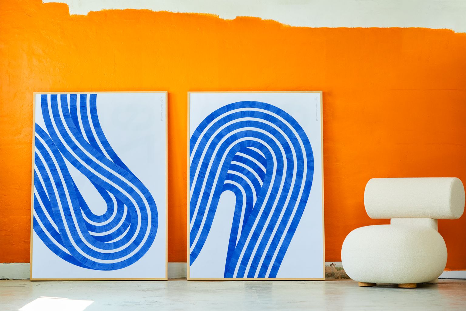 [product_category]-Paper Collective Entropy Blue 01 Poster, 50x70 Cm-Paper Collective-5713450015795-19064-PAP-2