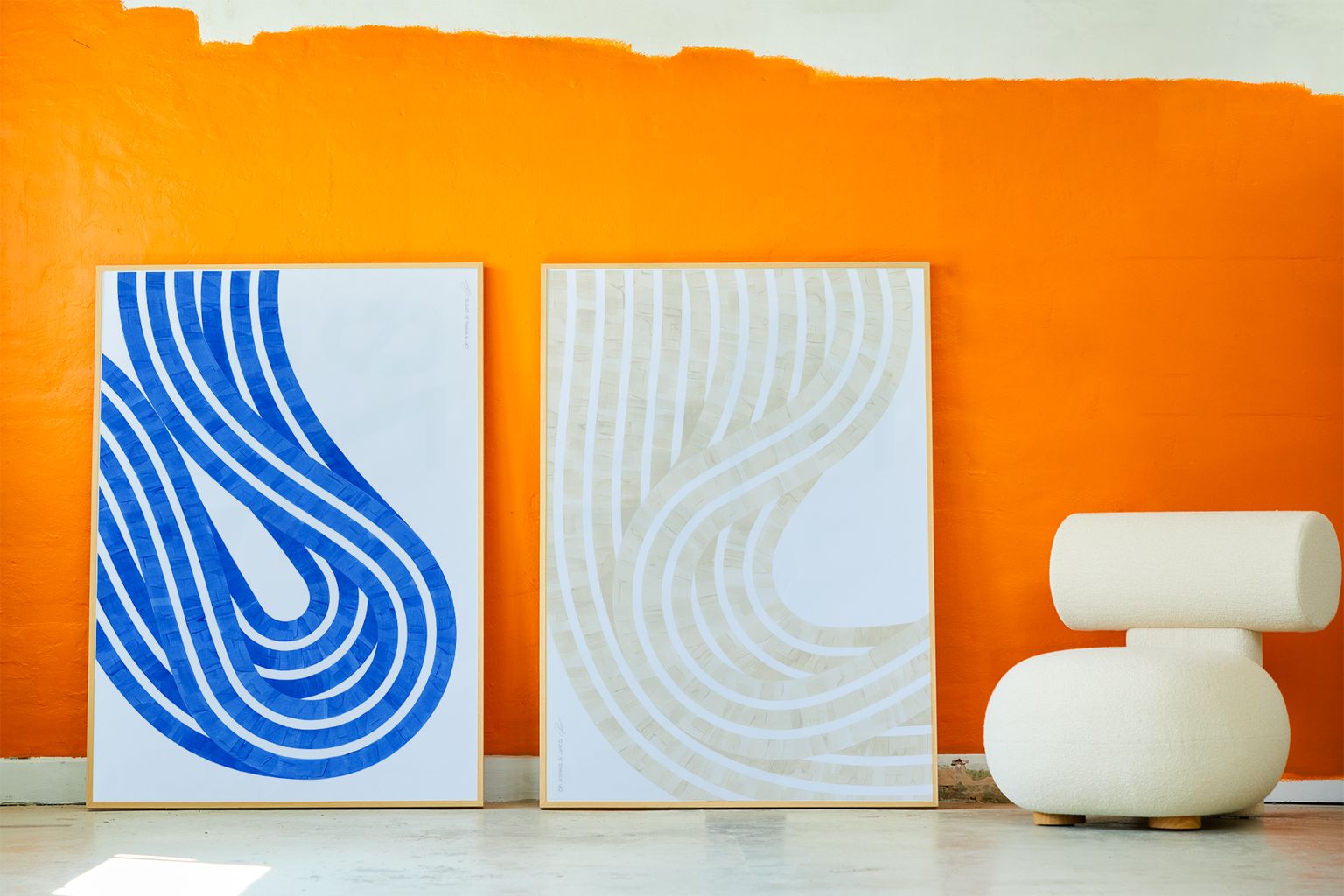 [product_category]-Paper Collective Entropy Blue 02 Poster, 50x70 Cm-Paper Collective-5713450015818-19066-PAP-2