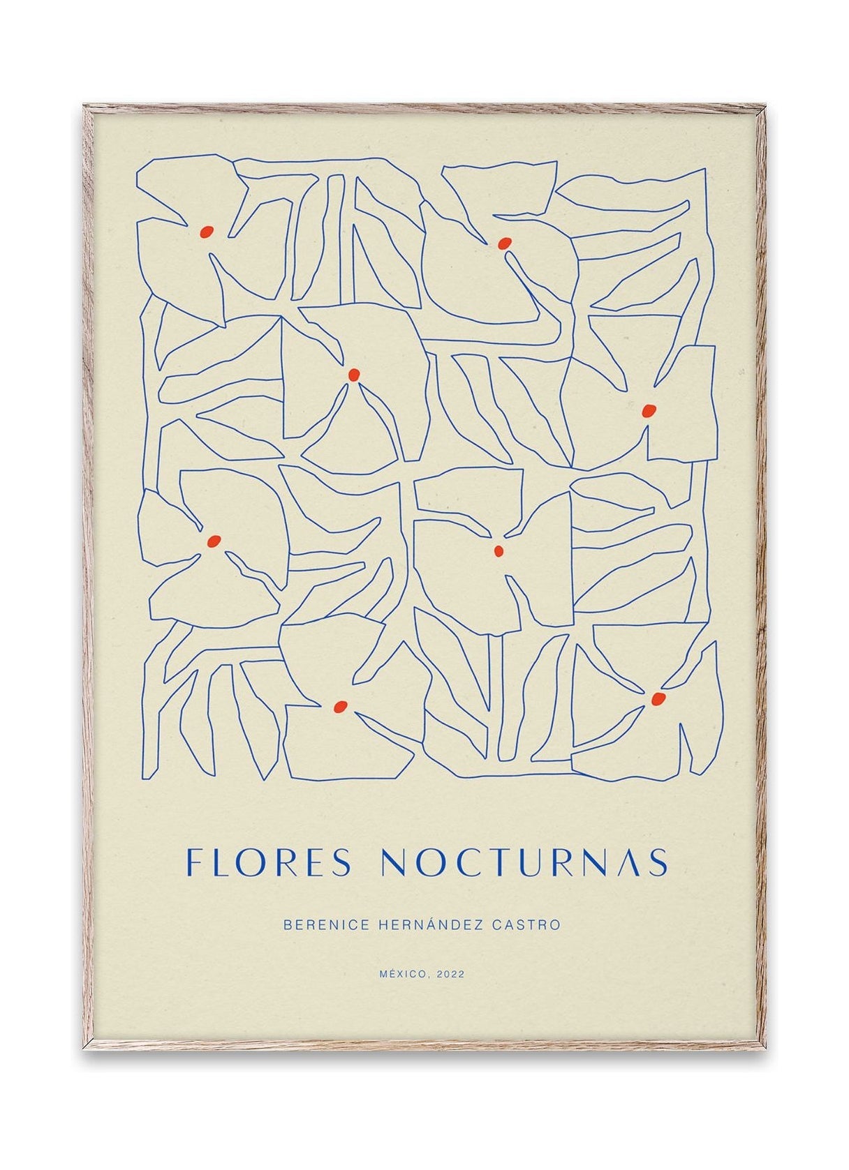 [product_category]-Paper Collective Flores Nocturnas 01 Poster, 30x40 Cm-Paper Collective-5713450015504-19029-PAP-1