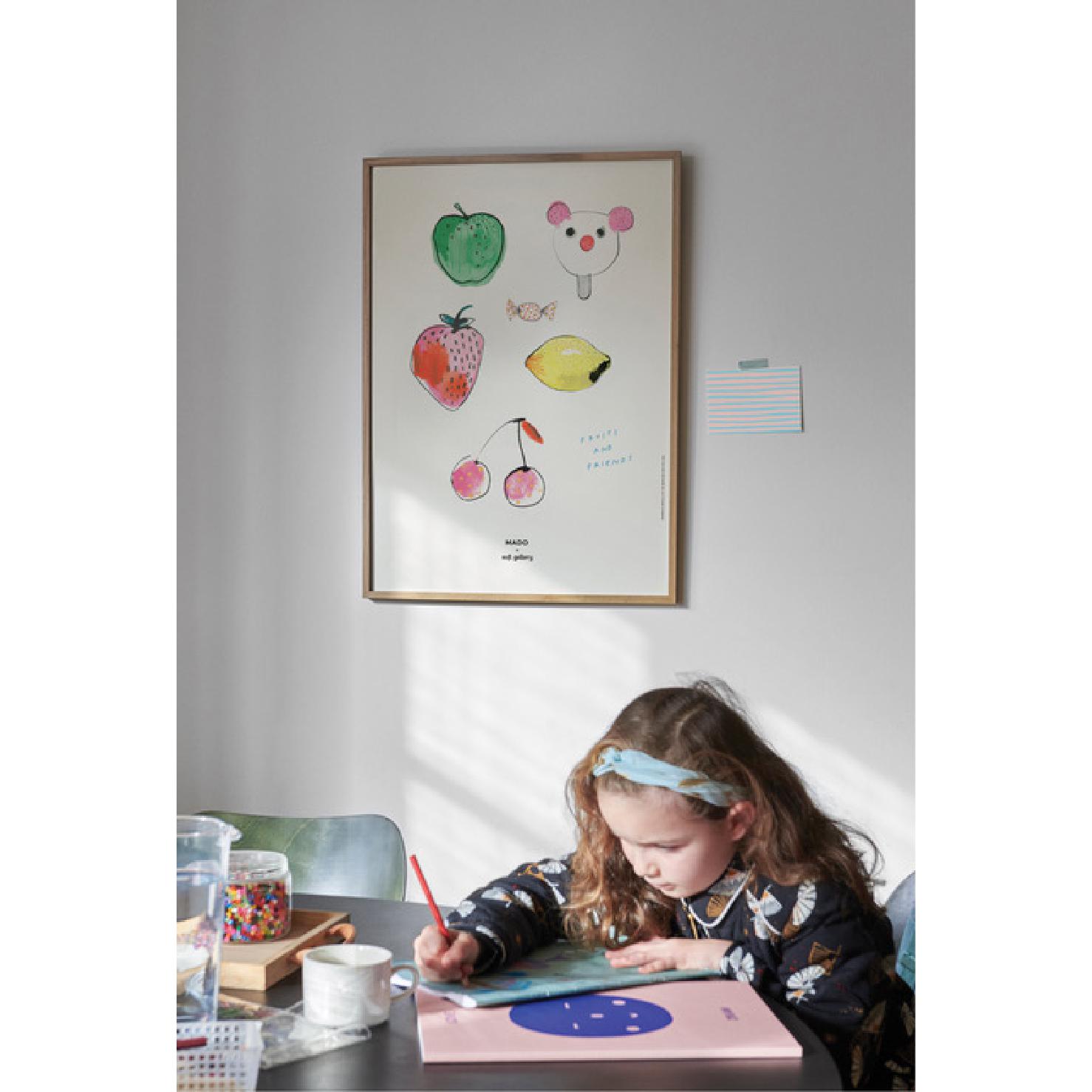 [product_category]-Paper Collective Fruits & Friends Poster, 50x70 Cm-Paper Collective-5713450006953-M2105-PAP-2