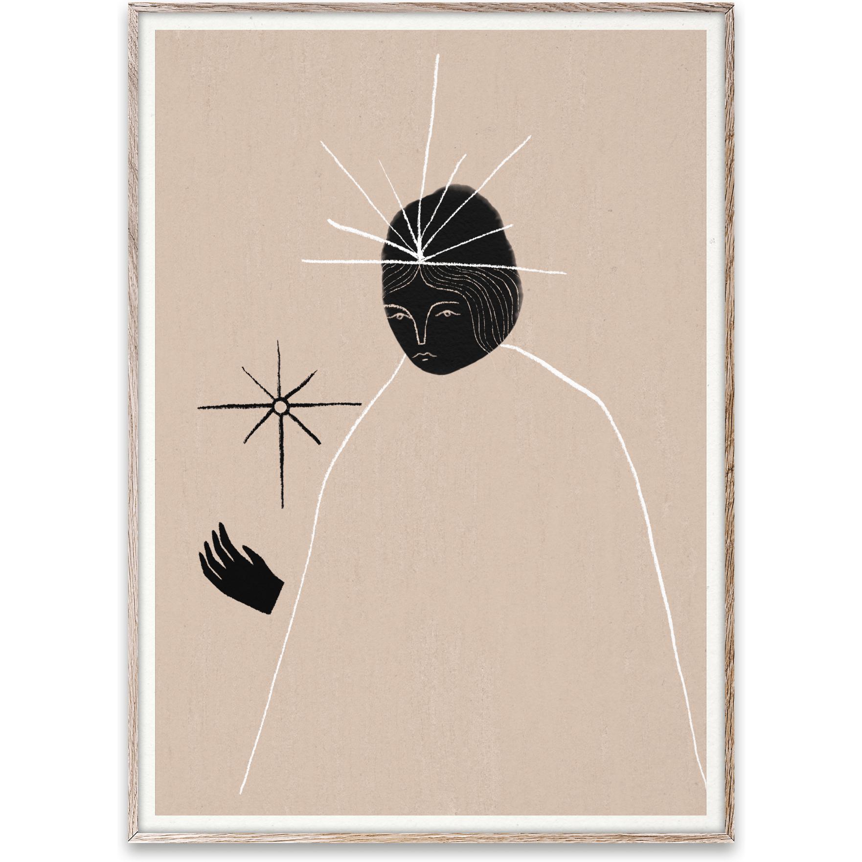 Paper Collective Ghost Queen plakát, 50x70 cm