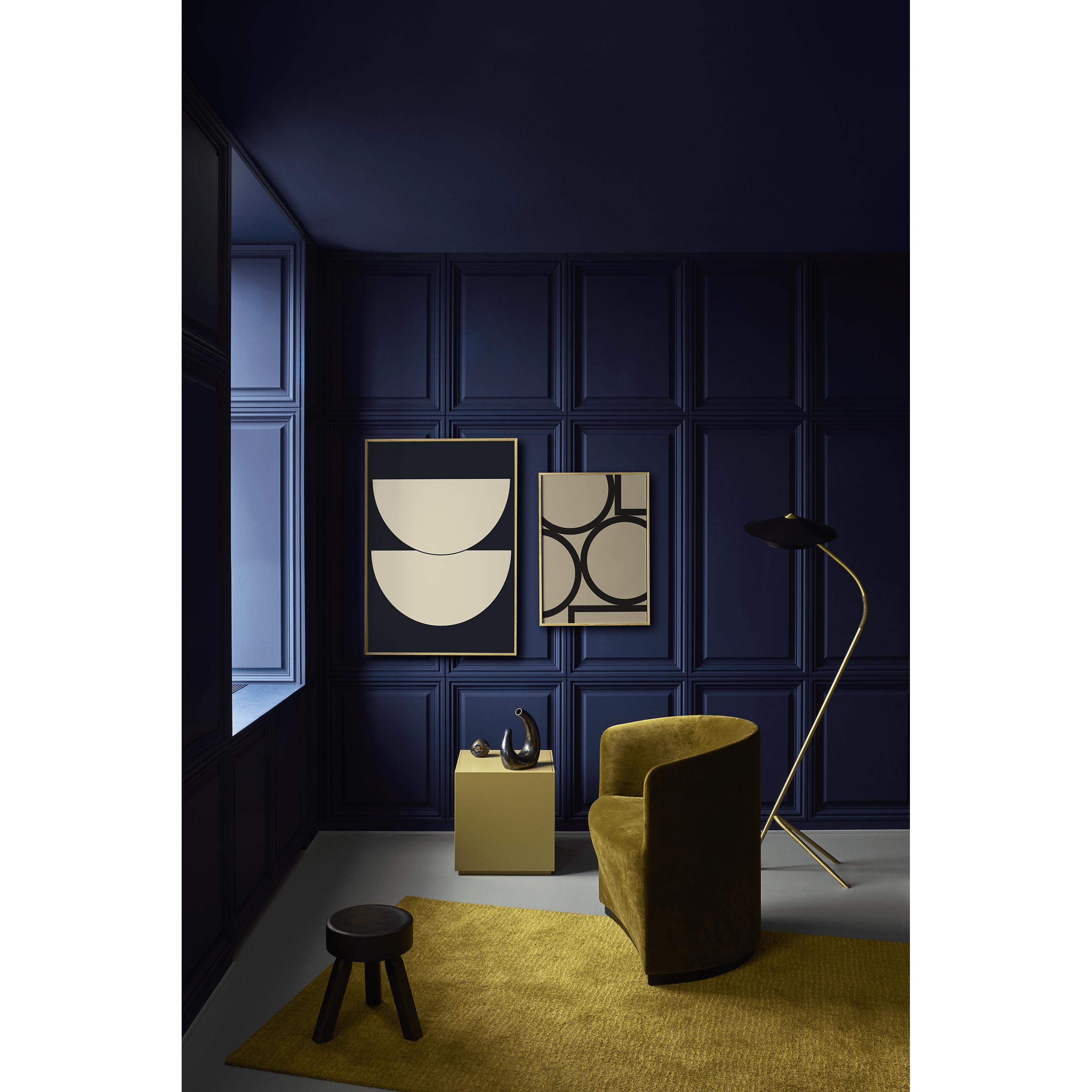 [product_category]-Paper Collective Half Circles I Poster 50x70 Cm, Blue-Paper Collective-5713450010127-14036-PAP-2