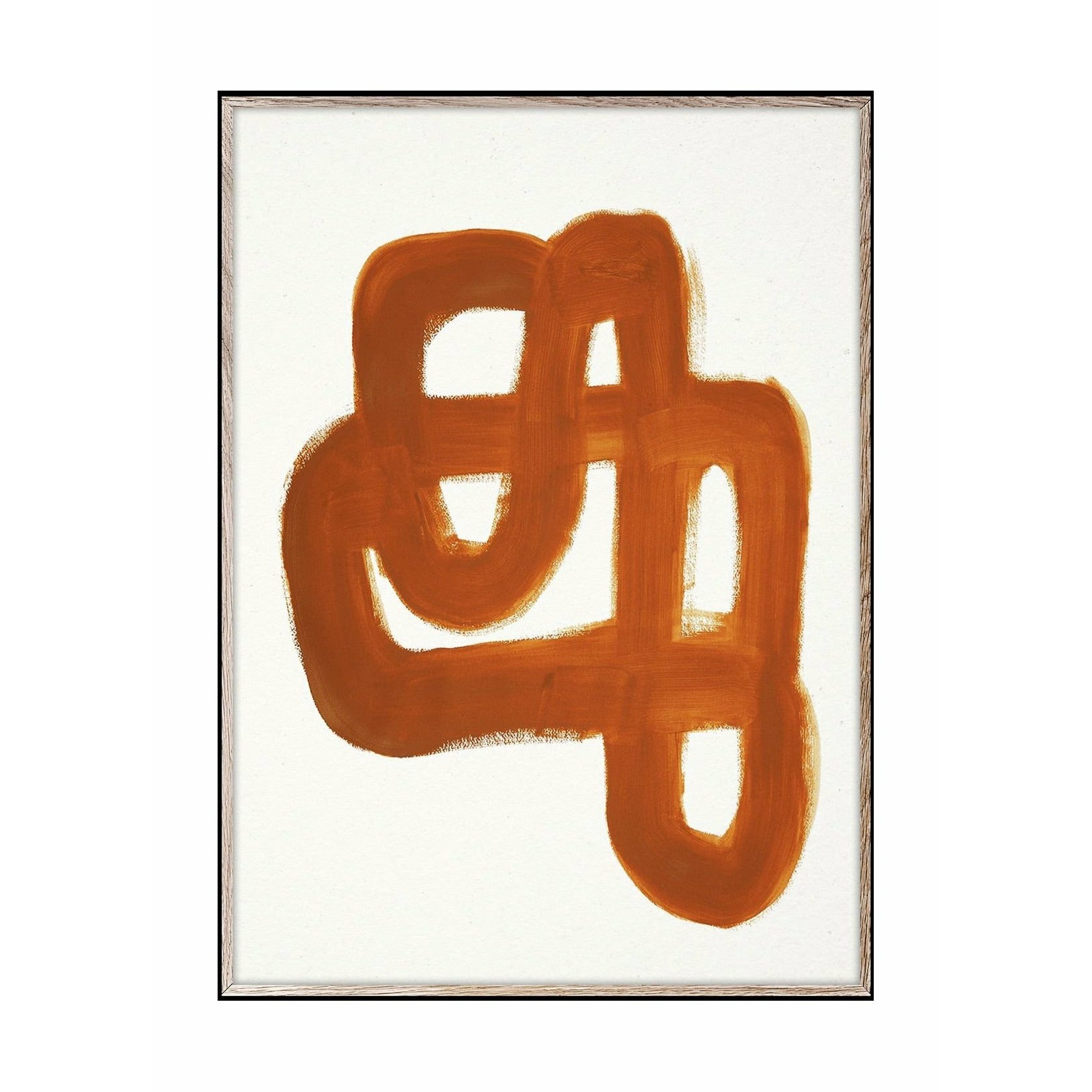 [product_category]-Paper Collective Orange Brush Poster, 50x70 Cm-Paper Collective-5713450013432-17054-PAP-1