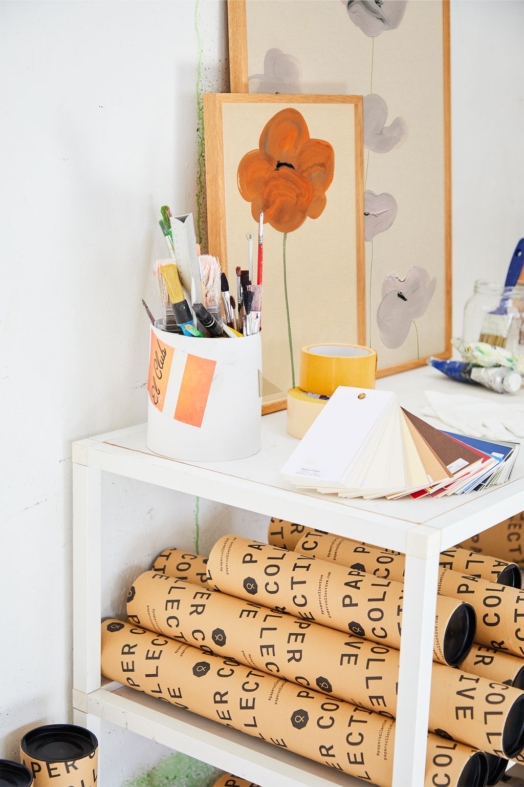 [product_category]-Paper Collective Orange Vallmo Poster, 50x70 Cm-Paper Collective-5713450016037-19088-PAP-2