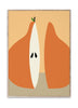 Paper Collective Poire plakát, 30 x40 cm