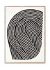 Papírové kolektivní kvantové pole 01 plakát 50 x70 cm