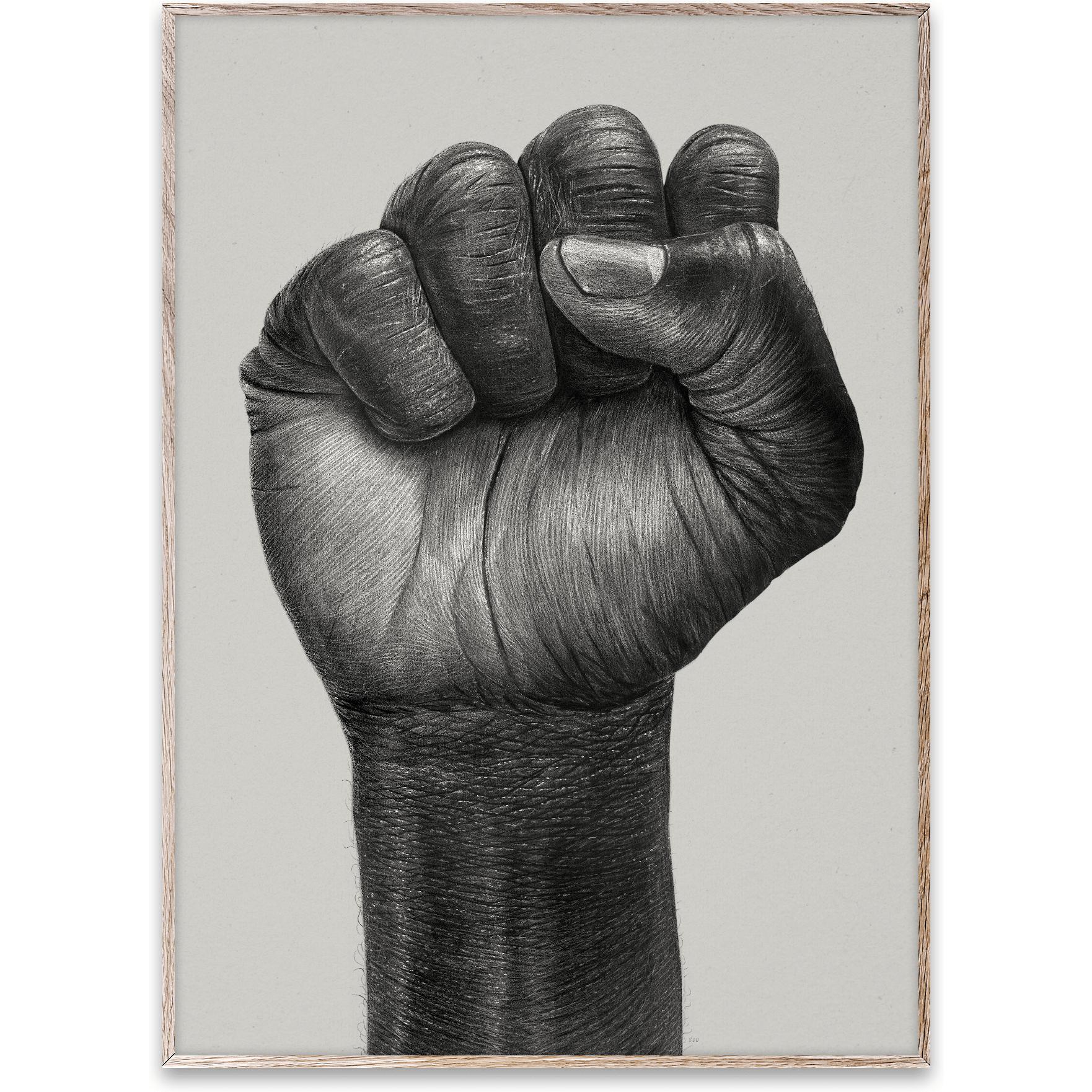 [product_category]-Paper Collective Raised Fist Poster, 30x40 Cm-Paper Collective-5713450004515-09022-PAP-1