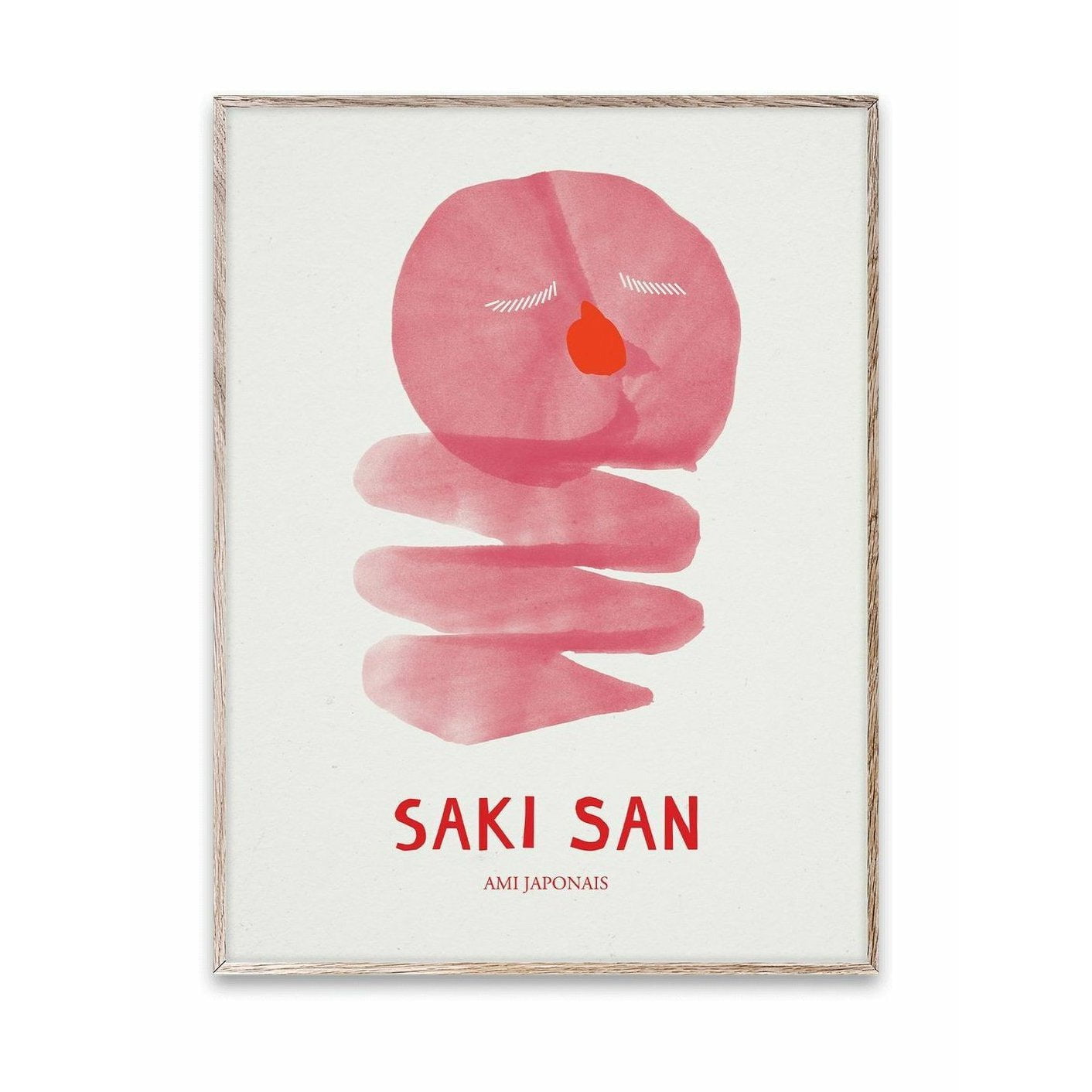 [product_category]-Paper Collective Saki San Poster, 30x40 Cm-Paper Collective-5713450013883-M4143-PAP-1