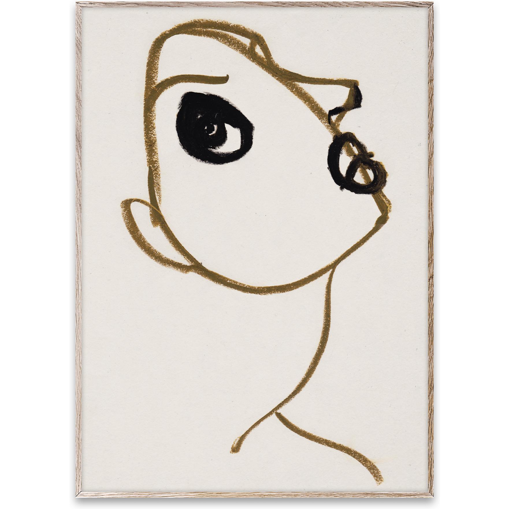 [product_category]-Paper Collective Silhouette 02 Poster, 50x70 Cm-Paper Collective-5713450004430-09016-PAP-1