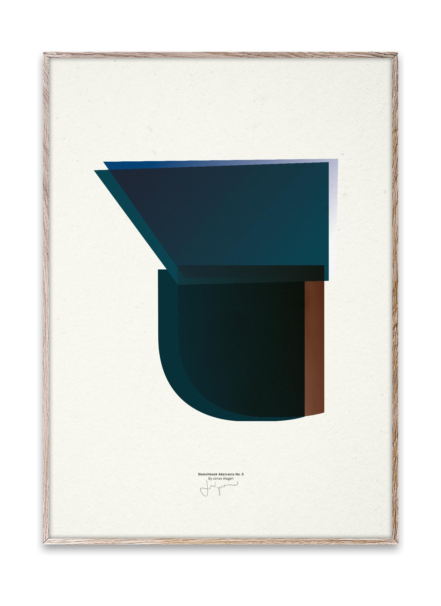 [product_category]-Paper Collective Sketchbook Abstract 03 Poster, 30x40 Cm-Paper Collective-5713450008049-13013-PAP-1