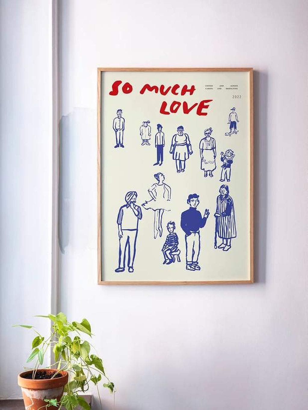 [product_category]-Paper Collective So Much Love Poster, 50x70 Cm-Paper Collective-5713450014125-M5104-PAP-2