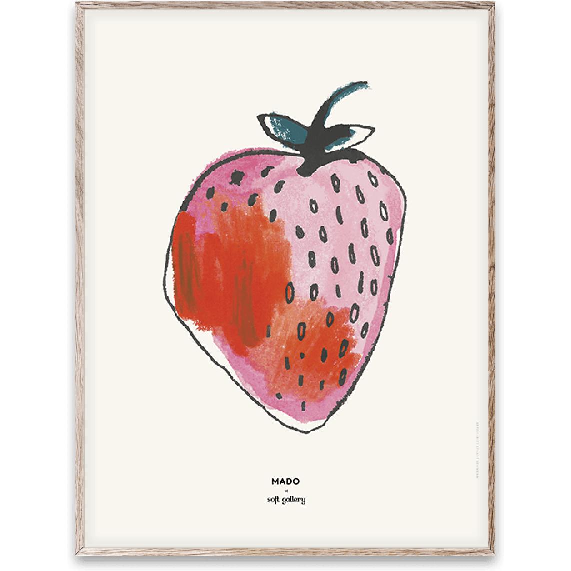 [product_category]-Paper Collective Strawberry Poster, 30x40 Cm-Paper Collective-5713450007028-M2112-PAP-1