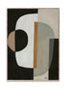 Papír kolektivní hlas v rámci 01 plakátu, 50x70 cm