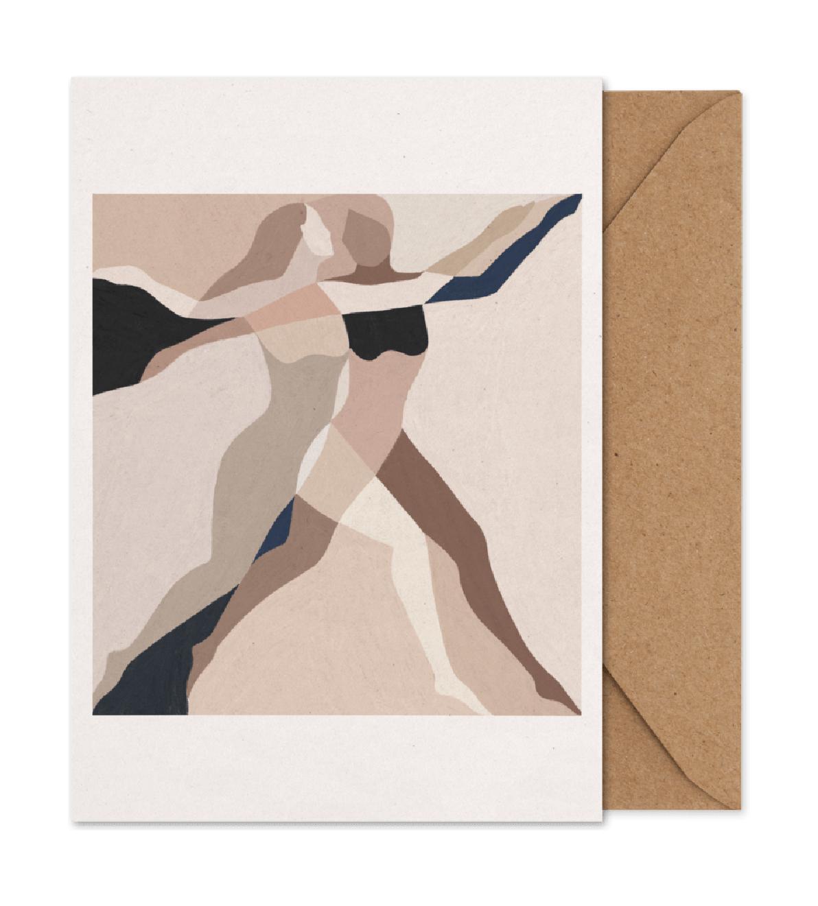 [product_category]-Paper Collective Two Dancers Art Card-Paper Collective-5713450012893-3181-PAP-1