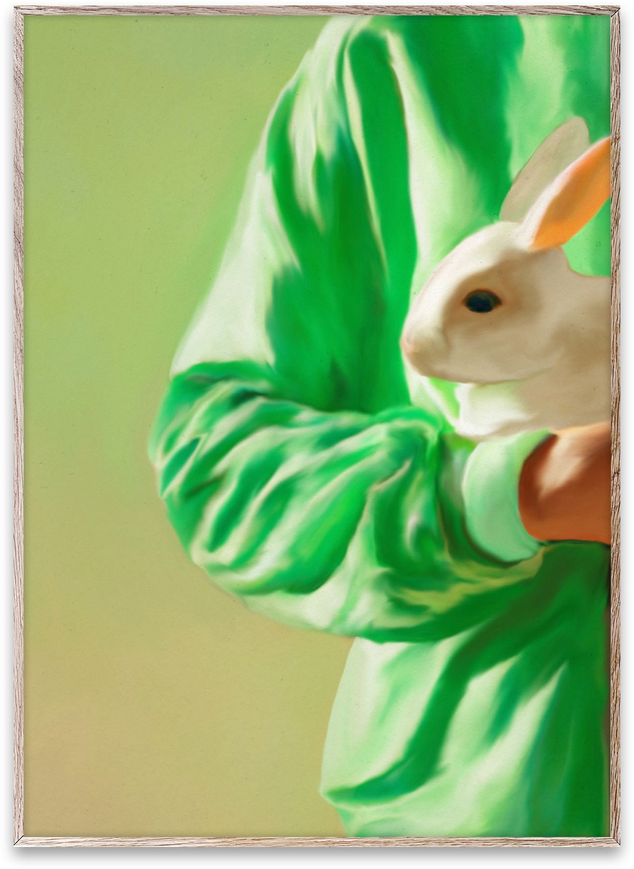[product_category]-Paper Collective White Rabbit Poster, 50x70 Cm-Paper Collective-5713450019434-20105-PAP-2